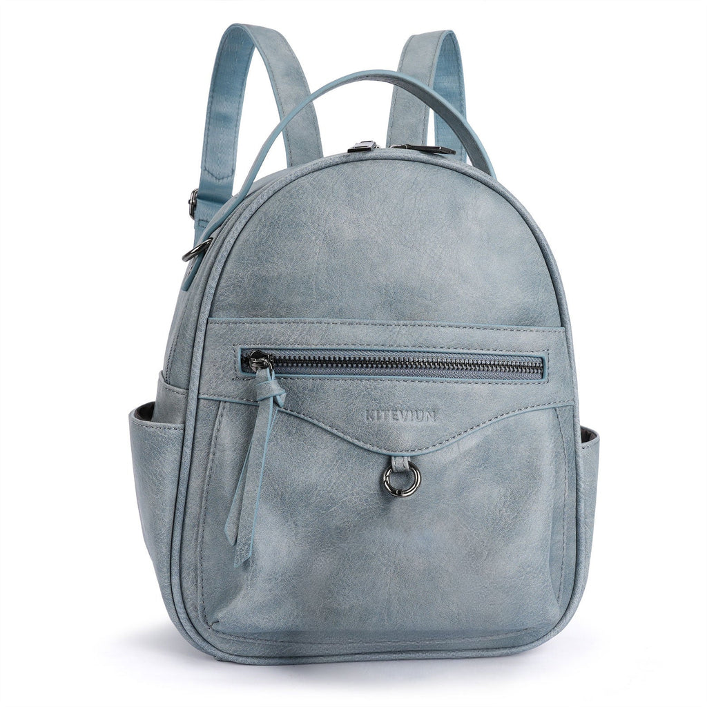 Mini Backpack Purse for Women, Fashion Cute Small Travel Backpacks, Daypacks Handbag, Blue APHISON