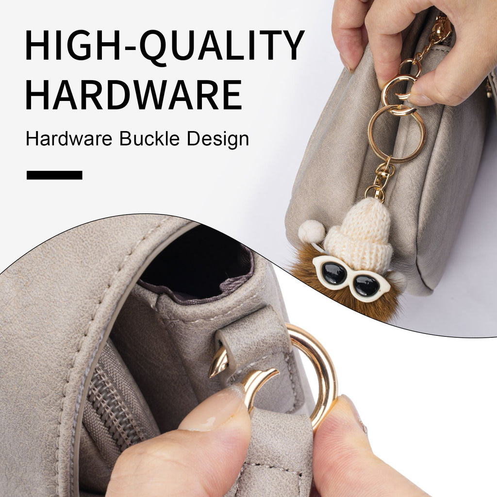 APHISON Small Crossbody Bags, Cell Phone Purse, Gray APHISON