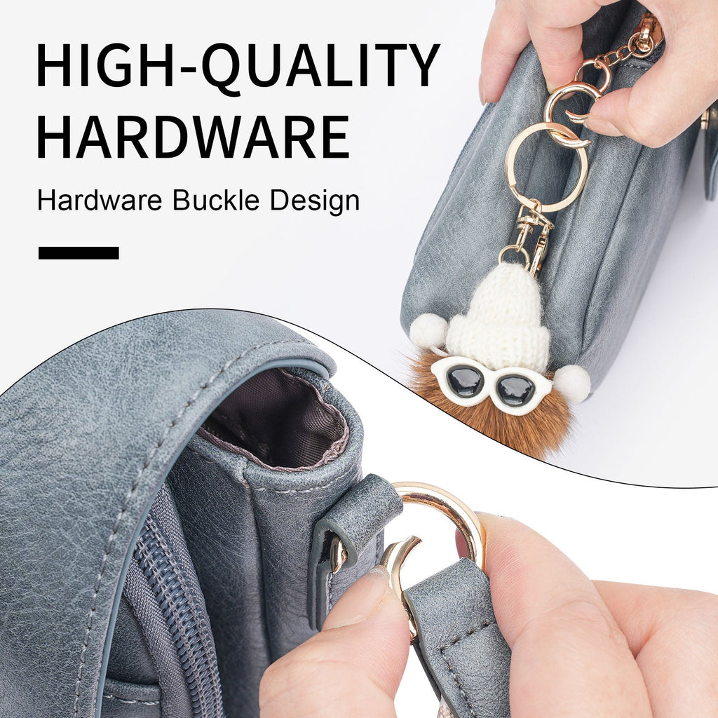 APHISON Small Crossbody Bags, Cell Phone Purse, Blue APHISON