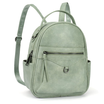 Mini Backpack Purse for Women, Fashion Cute Small Travel Backpacks, Daypacks Handbag, Green APHISON