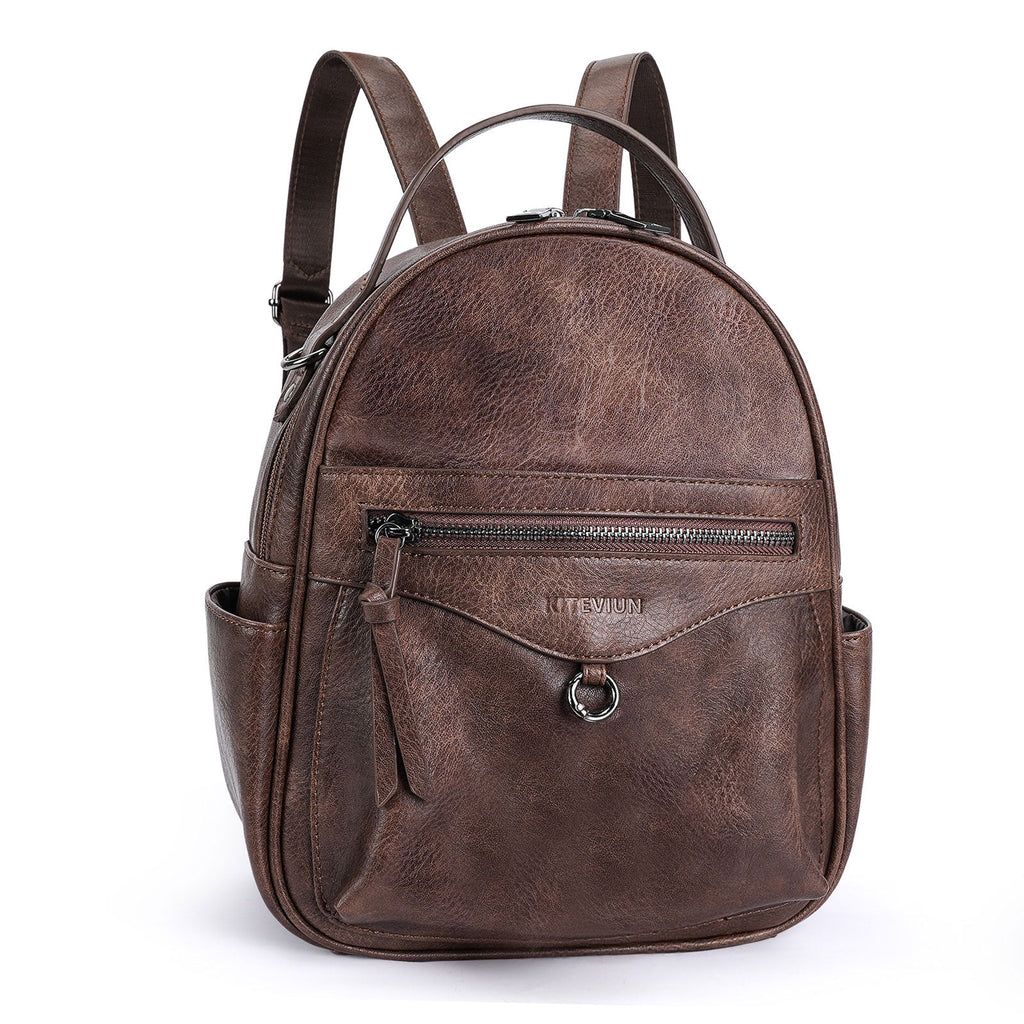 Mini Backpack Purse for Women, Fashion Cute Small Travel Backpacks, Daypacks Handbag, Coffee APHISON