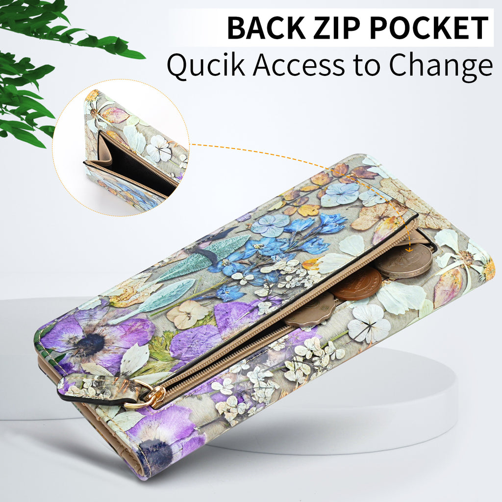 APHISON Ultra Slim RFID Long Wallet - 126 APHISON