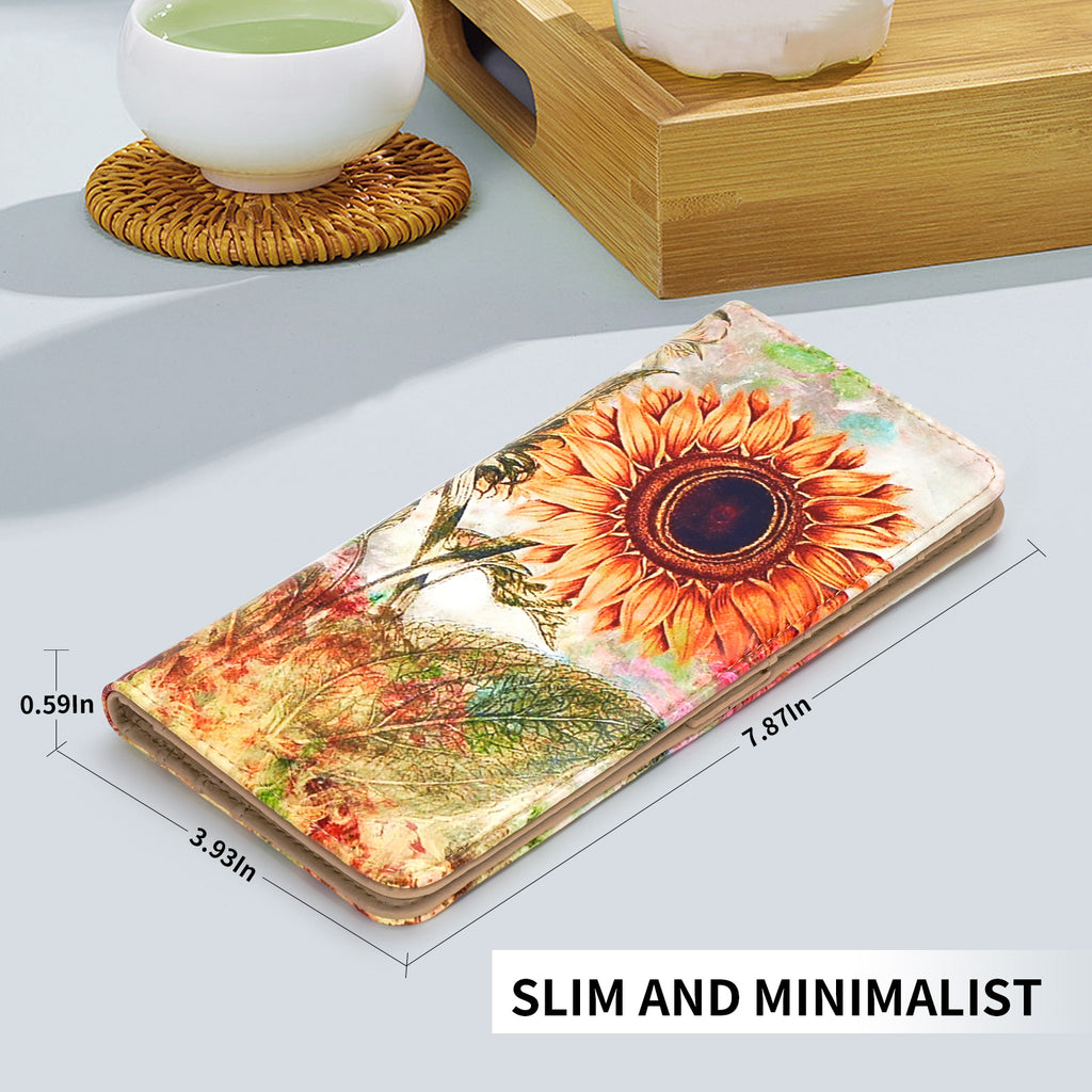 APHISON Ultra Slim RFID Long Wallet - 126 APHISON