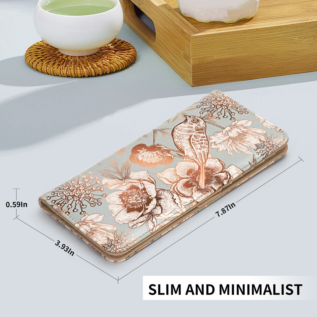 APHISON Ultra Slim RFID Long Wallet - 126 APHISON