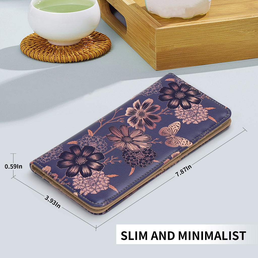 APHISON Ultra Slim RFID Long Wallet - 126 APHISON