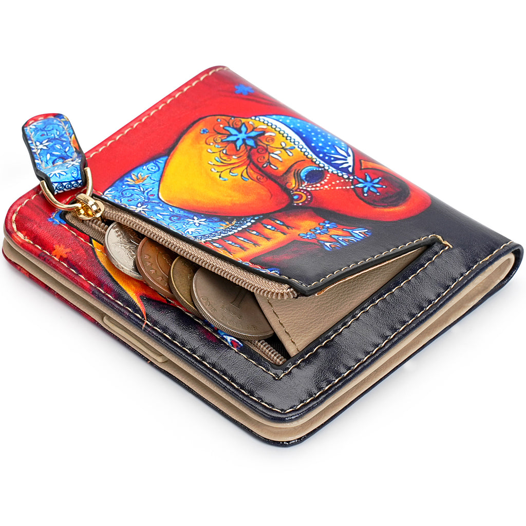 APHISON Ultra Slim RFID Small Womens Wallet - 125 Cartoon APHISON