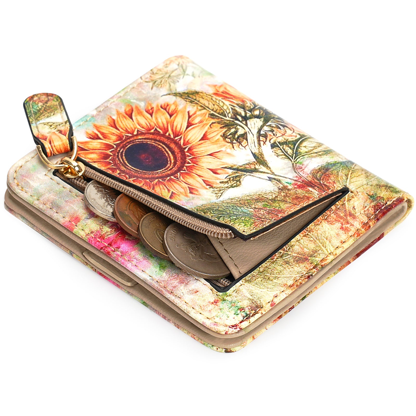 NDISTIN Casual Crossbody Bag For Women - Zippered Shoulder Handbag, Cellphone Purse With Unique Prints - View #5
