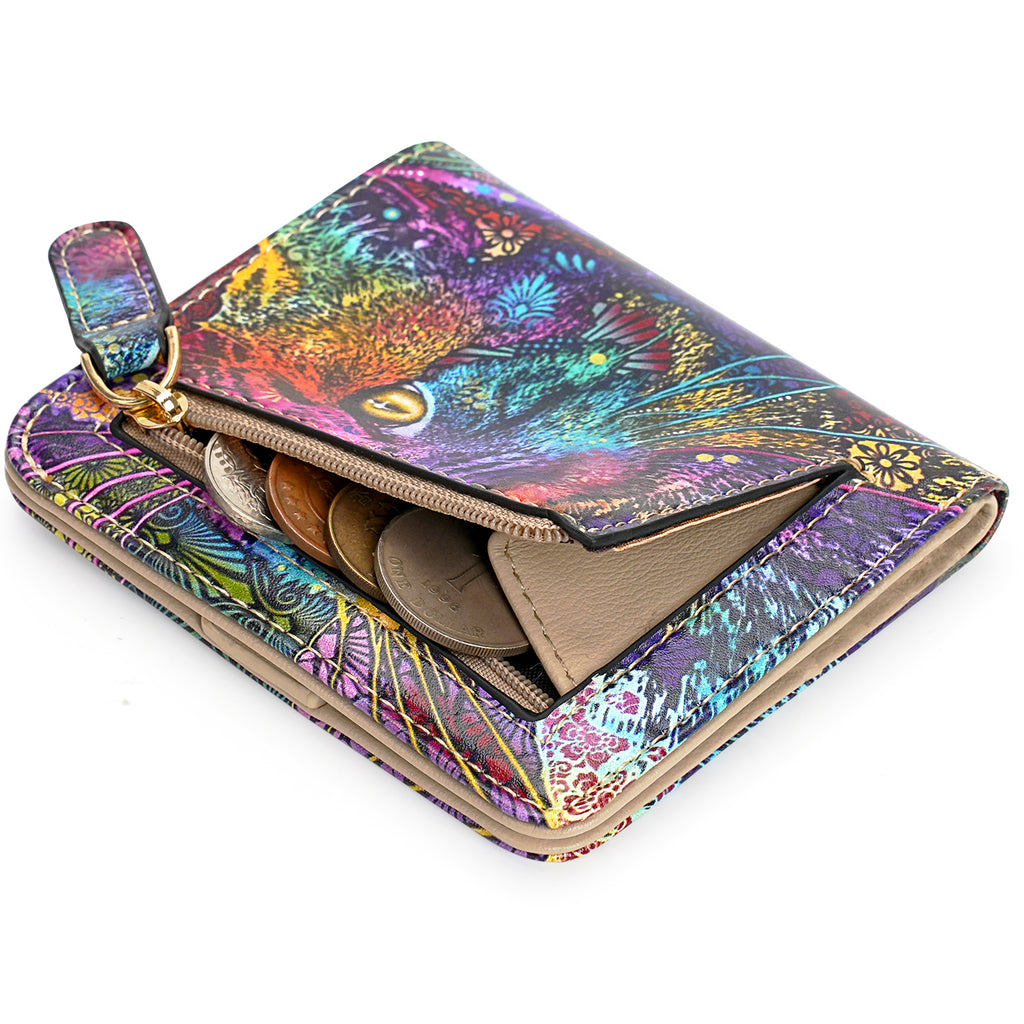 APHISON Ultra Slim RFID Small Womens Wallet - 125 Cartoon APHISON