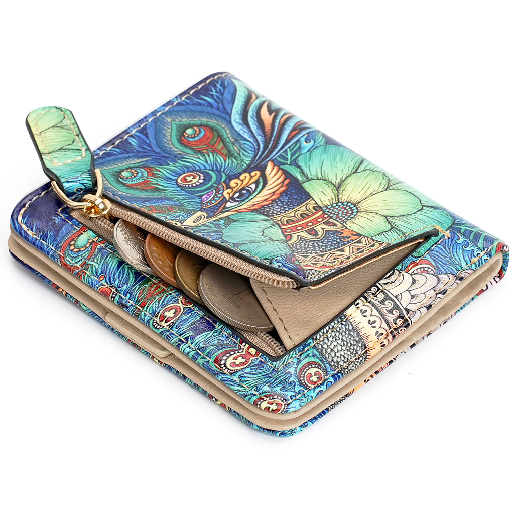 APHISON Ultra Slim RFID Small Womens Wallet - 125 Cartoon APHISON