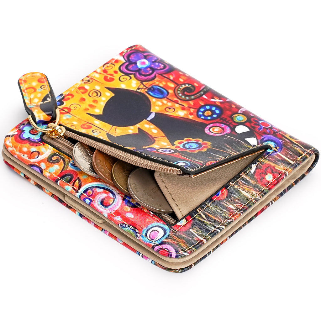 APHISON Ultra Slim RFID Small Womens Wallet - 125 Cartoon APHISON