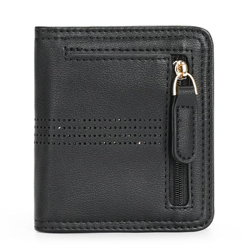 APHISON Slim RFID Small Womens Wallet - 125 Black APHISON