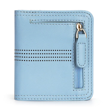 APHISON Slim RFID Small Womens Wallet - 125 Blue APHISON
