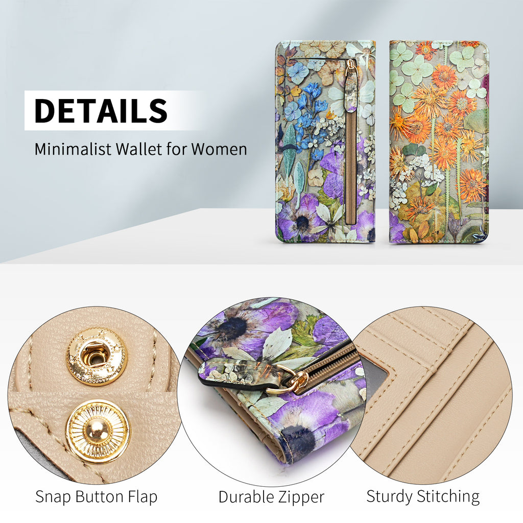 APHISON Ultra Slim RFID Long Wallet - 126 APHISON