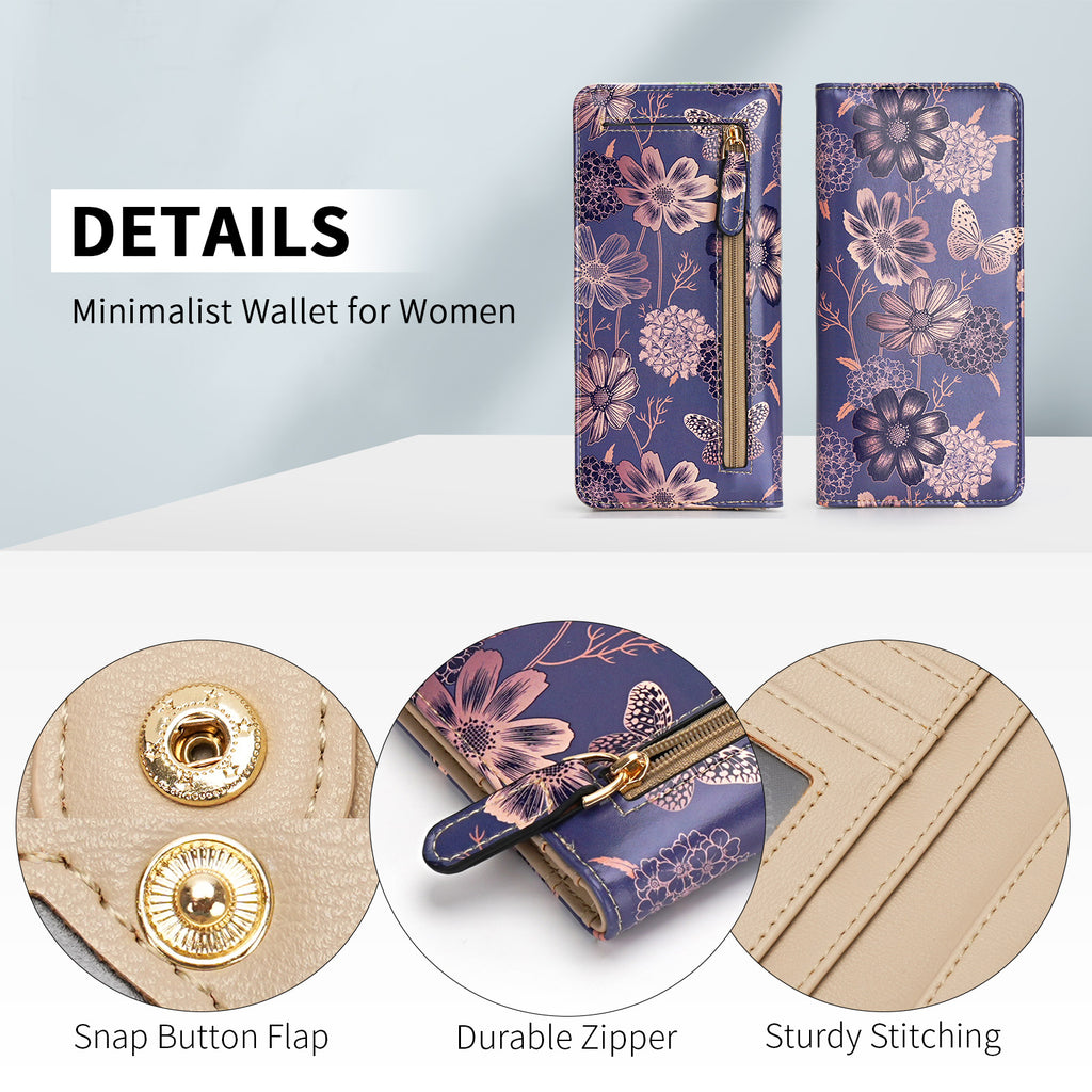 APHISON Ultra Slim RFID Long Wallet - 126 APHISON