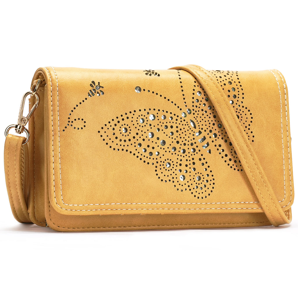 Butterfly-multifunction-crossbody-bag-yellow APHISON