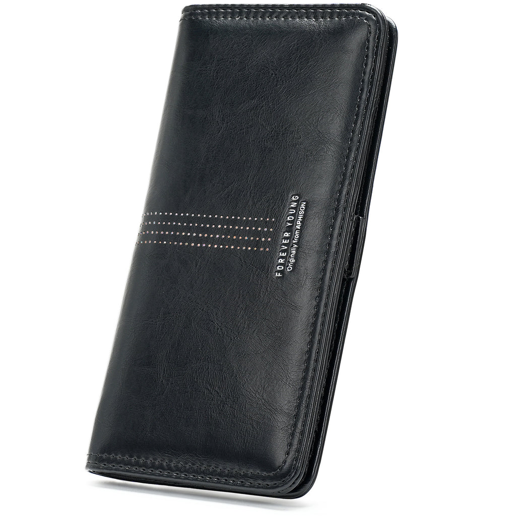 APHISON Ultra Slim RFID Long Wallet - 126 APHISON
