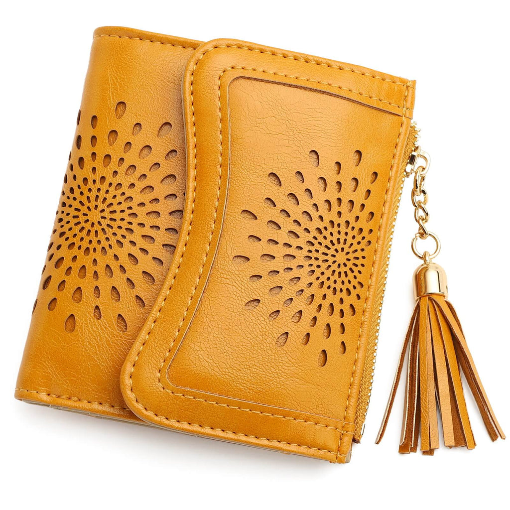 Dark Yellow Slim Wallet SunFlower Series Slim Wallet