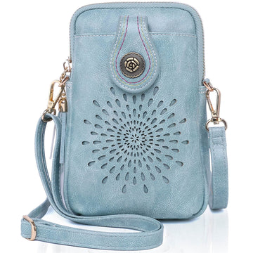 Blue CrossBody Bag-Sunflower SunFlower Series CrossBody Bag