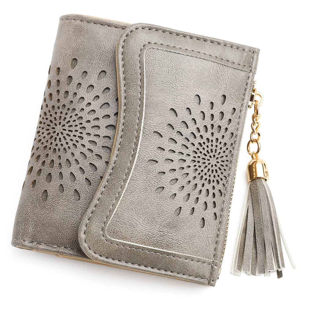 Gray Slim Wallet SunFlower Series Slim Wallet