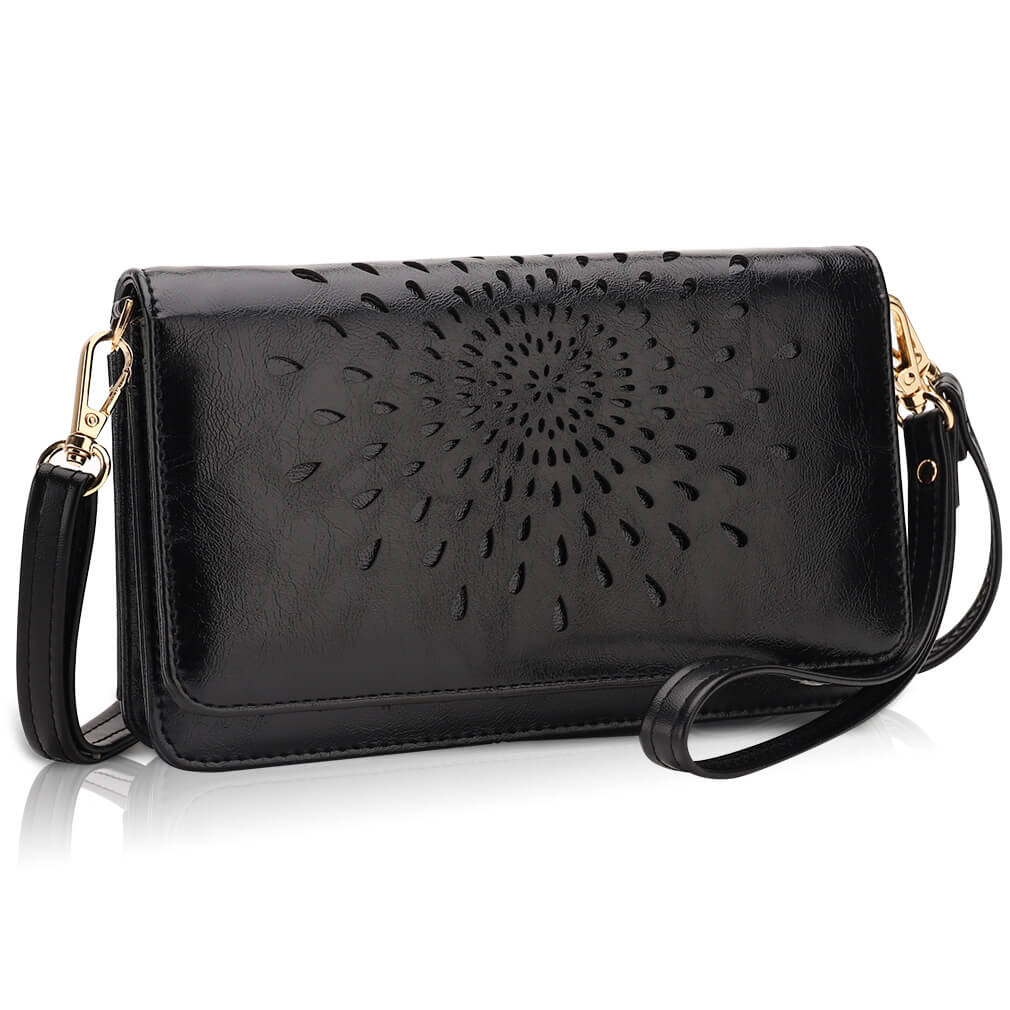 BLACK-Multifunctional Crossbody Women's Multifunctional CrossBody Bag