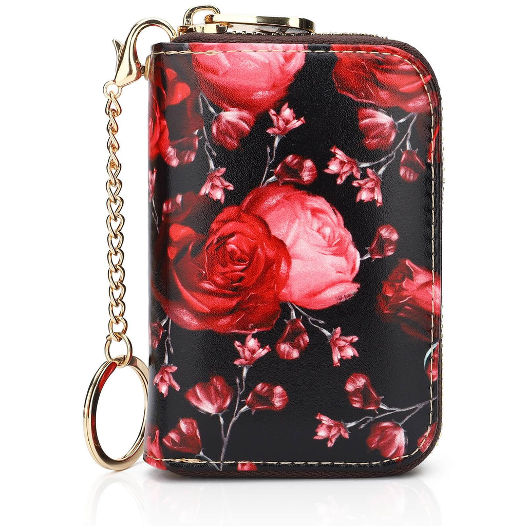 Red Rose Card Holder 3D inkjet Print Card Holder