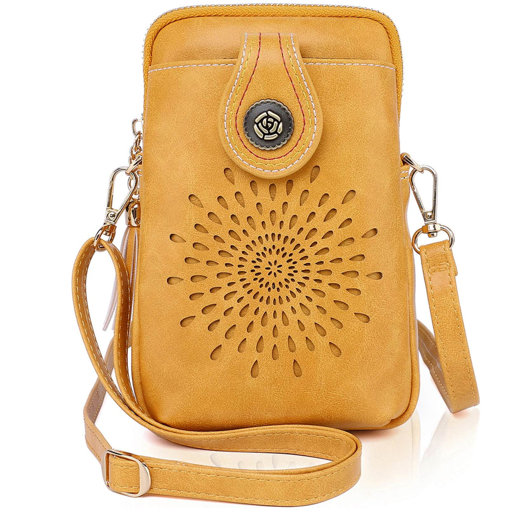 Yellow CrossBody Bag-Sunflower SunFlower Series CrossBody Bag