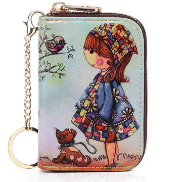 Dress Girl Card Holder 3D inkjet Print Card Holder