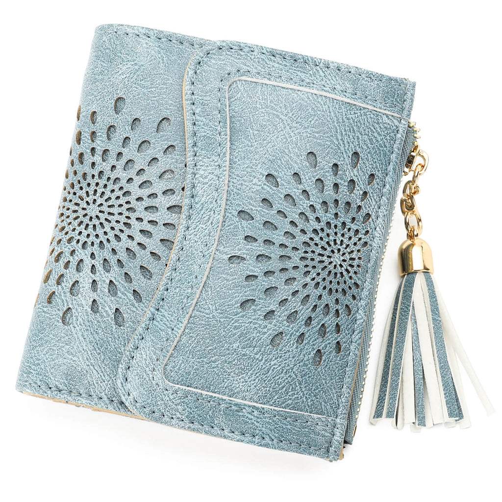 Blue Slim Wallet SunFlower Series Slim Wallet