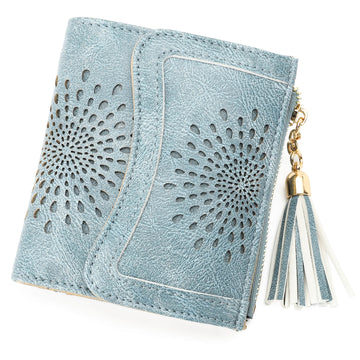 Blue Slim Wallet SunFlower Series Slim Wallet