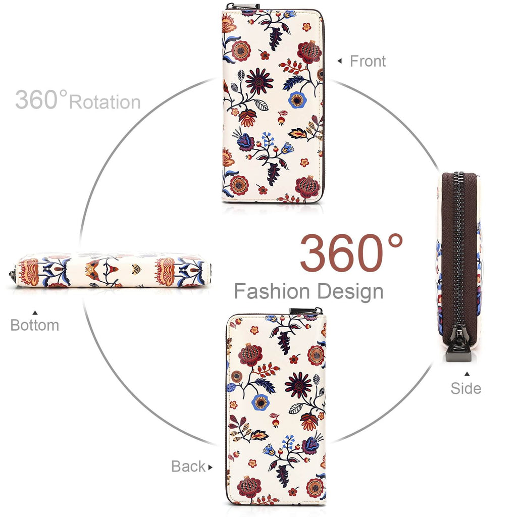 Color illustration Long wallet 3D inkjet Print Long wallet