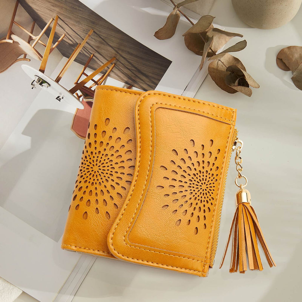 Dark Yellow Slim Wallet SunFlower Series Slim Wallet