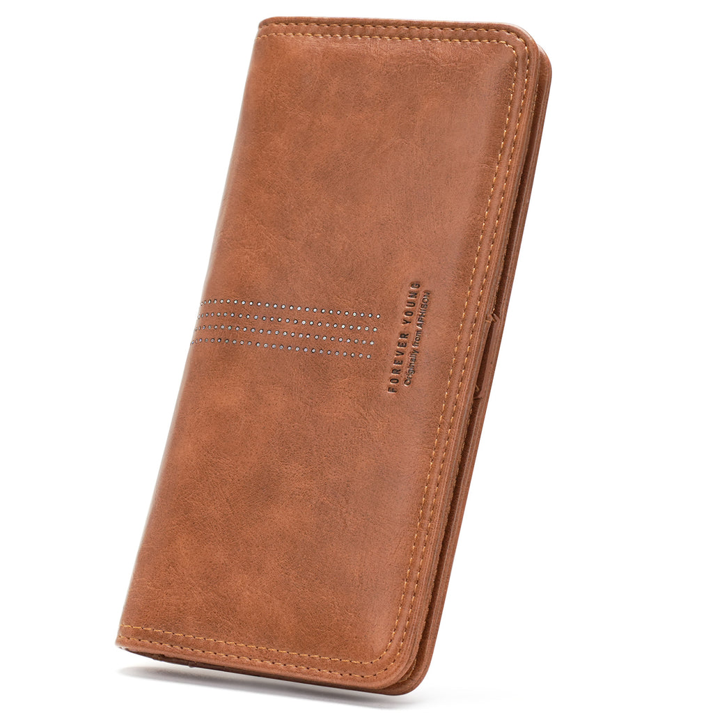APHISON Ultra Slim RFID Long Wallet - 126 APHISON