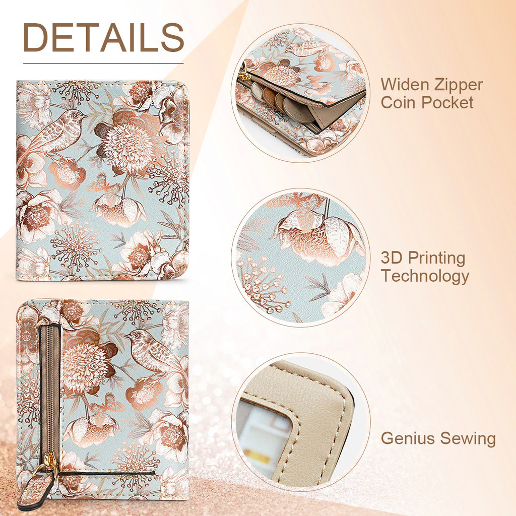 APHISON Ultra Slim RFID Small Womens Wallet - 125 Cartoon APHISON