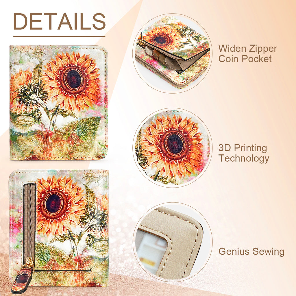 APHISON Ultra Slim RFID Small Womens Wallet - 125 Cartoon APHISON