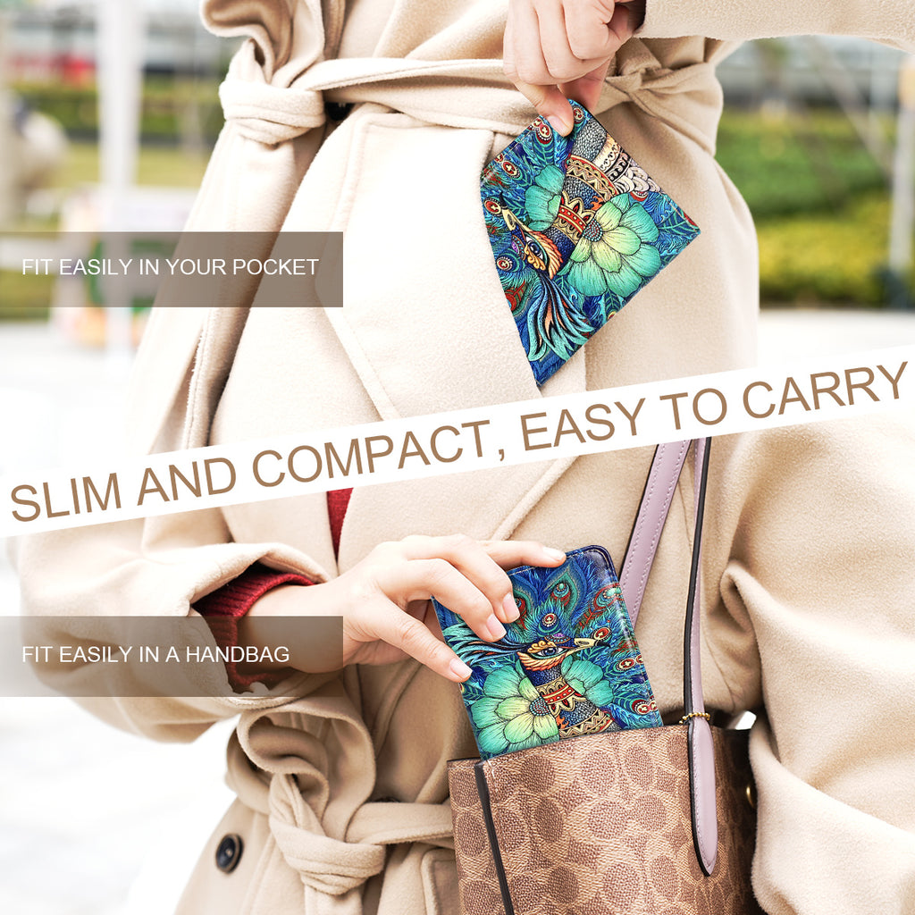 APHISON Ultra Slim RFID Small Womens Wallet - 125 Cartoon APHISON