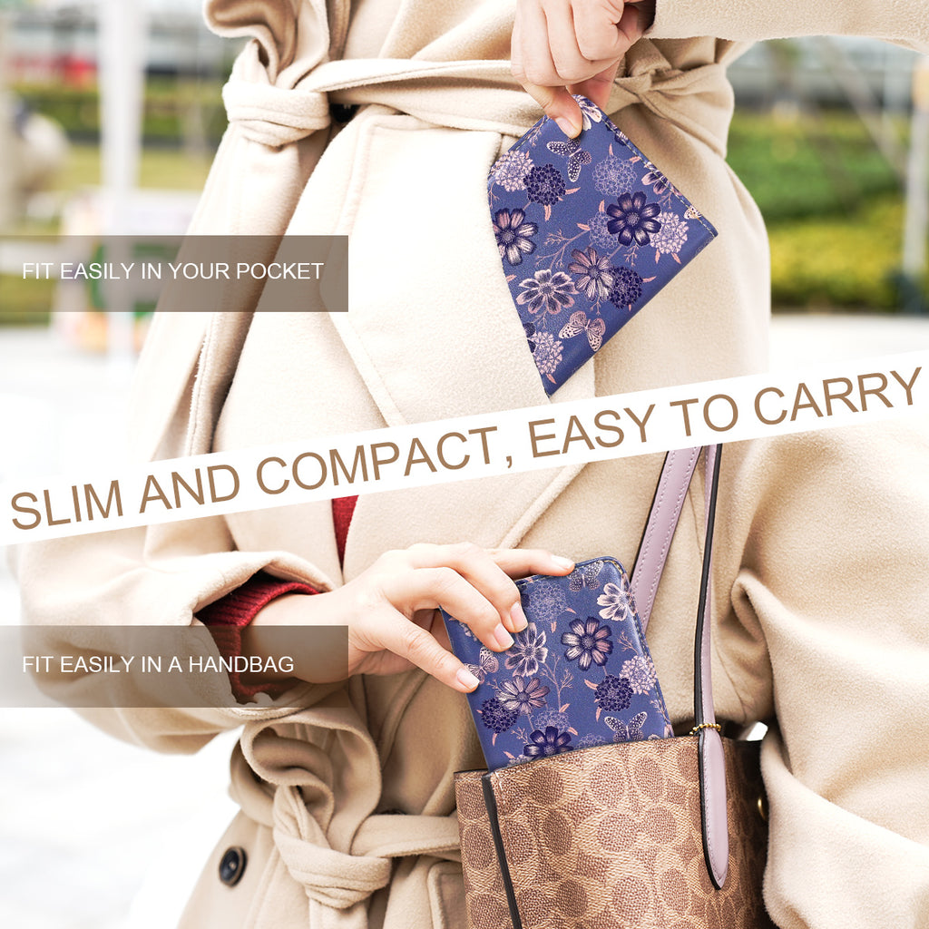 APHISON Ultra Slim RFID Small Womens Wallet - 125 Cartoon APHISON