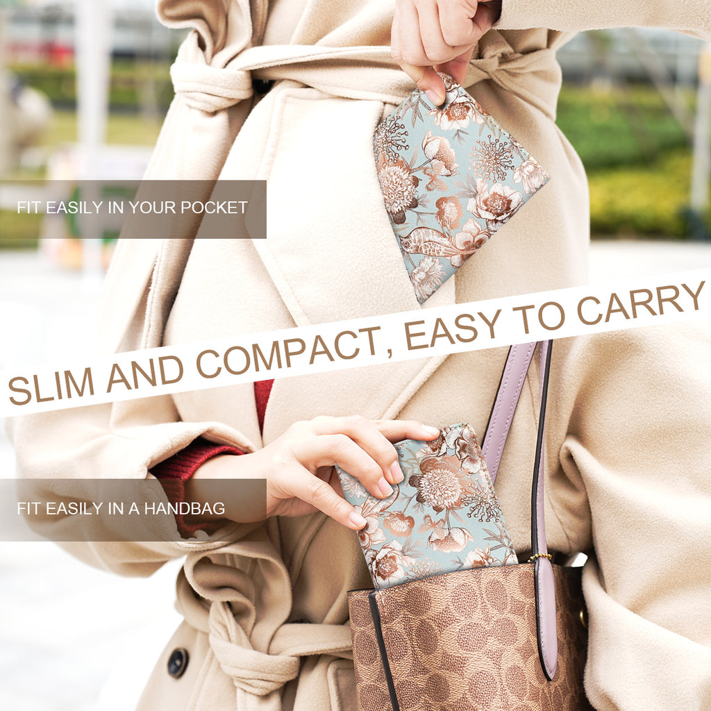 APHISON Ultra Slim RFID Small Womens Wallet - 125 Cartoon APHISON