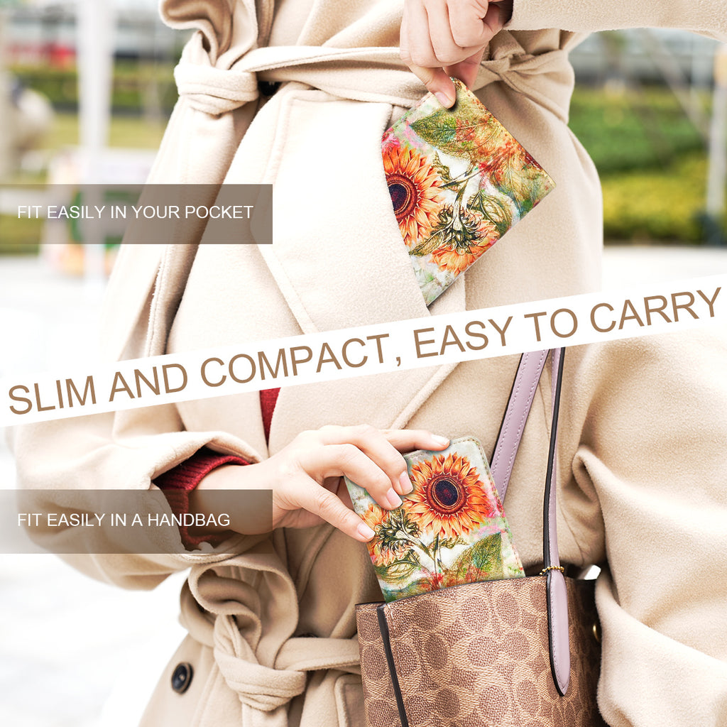 APHISON Ultra Slim RFID Small Womens Wallet - 125 Cartoon APHISON